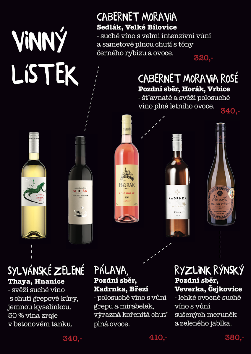 Menu Kavarna Mezi Radky-6