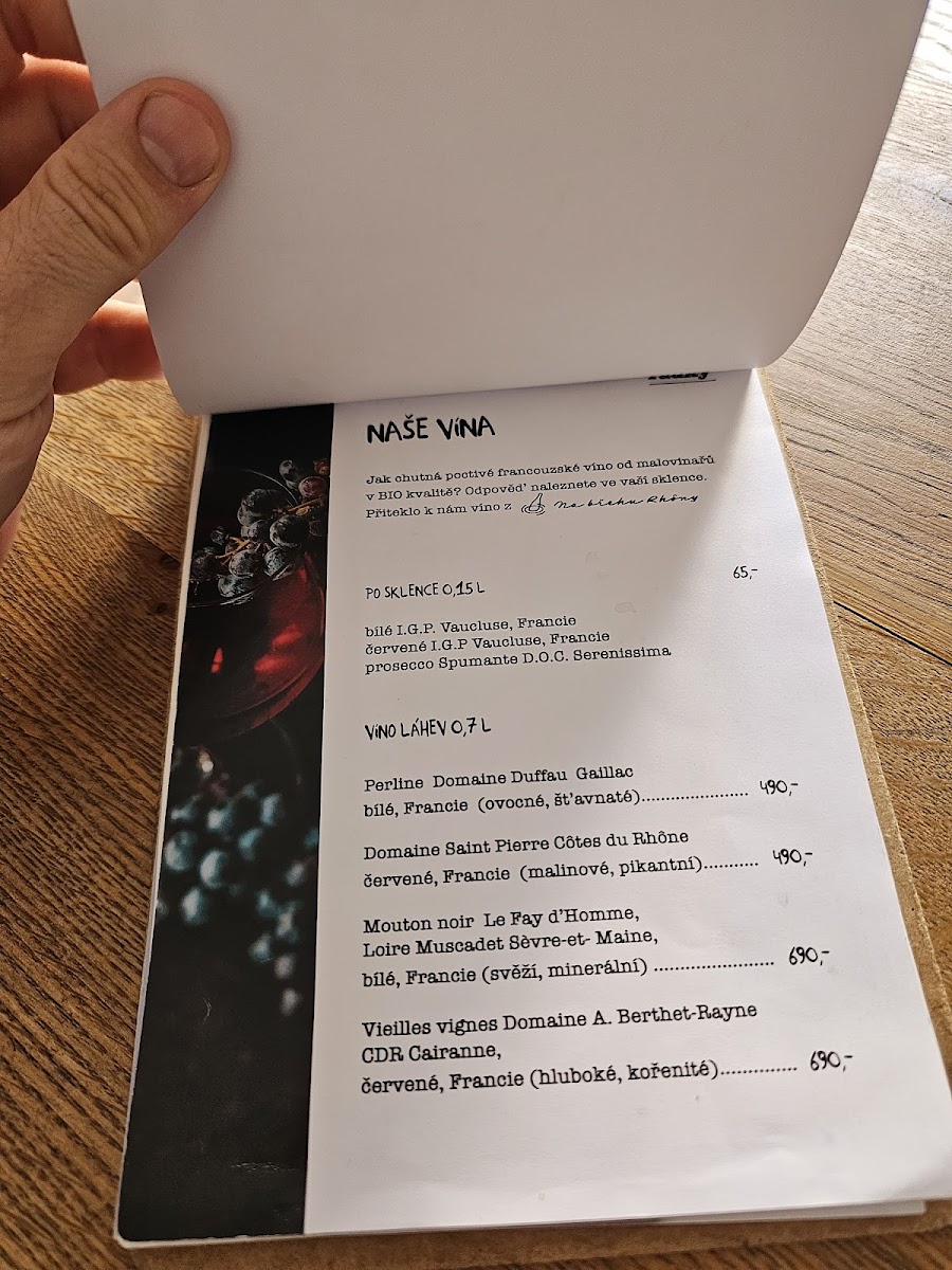 Menu Kavarna Mezi Radky-8